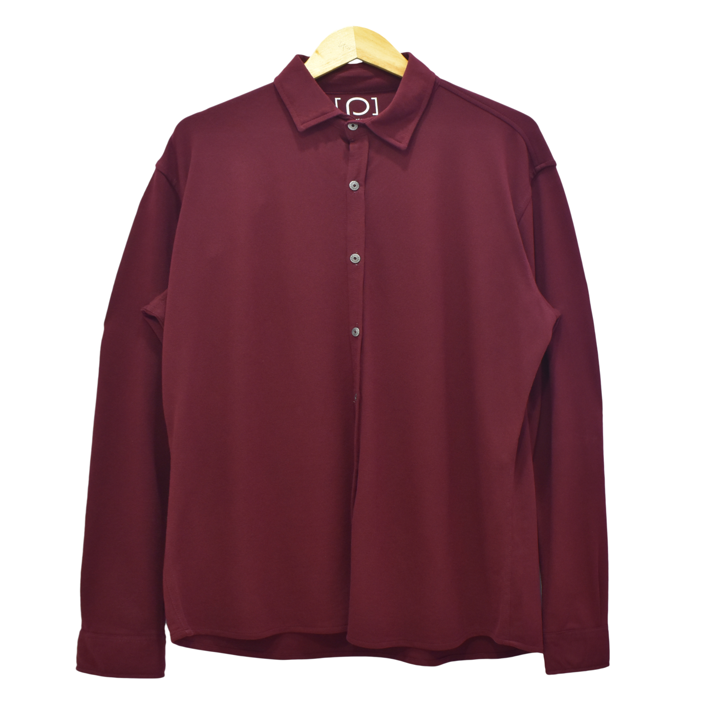 Burgendy Button Down Shirt