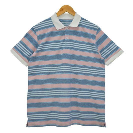 Multicolour Yarn-Dyed Striped Polo