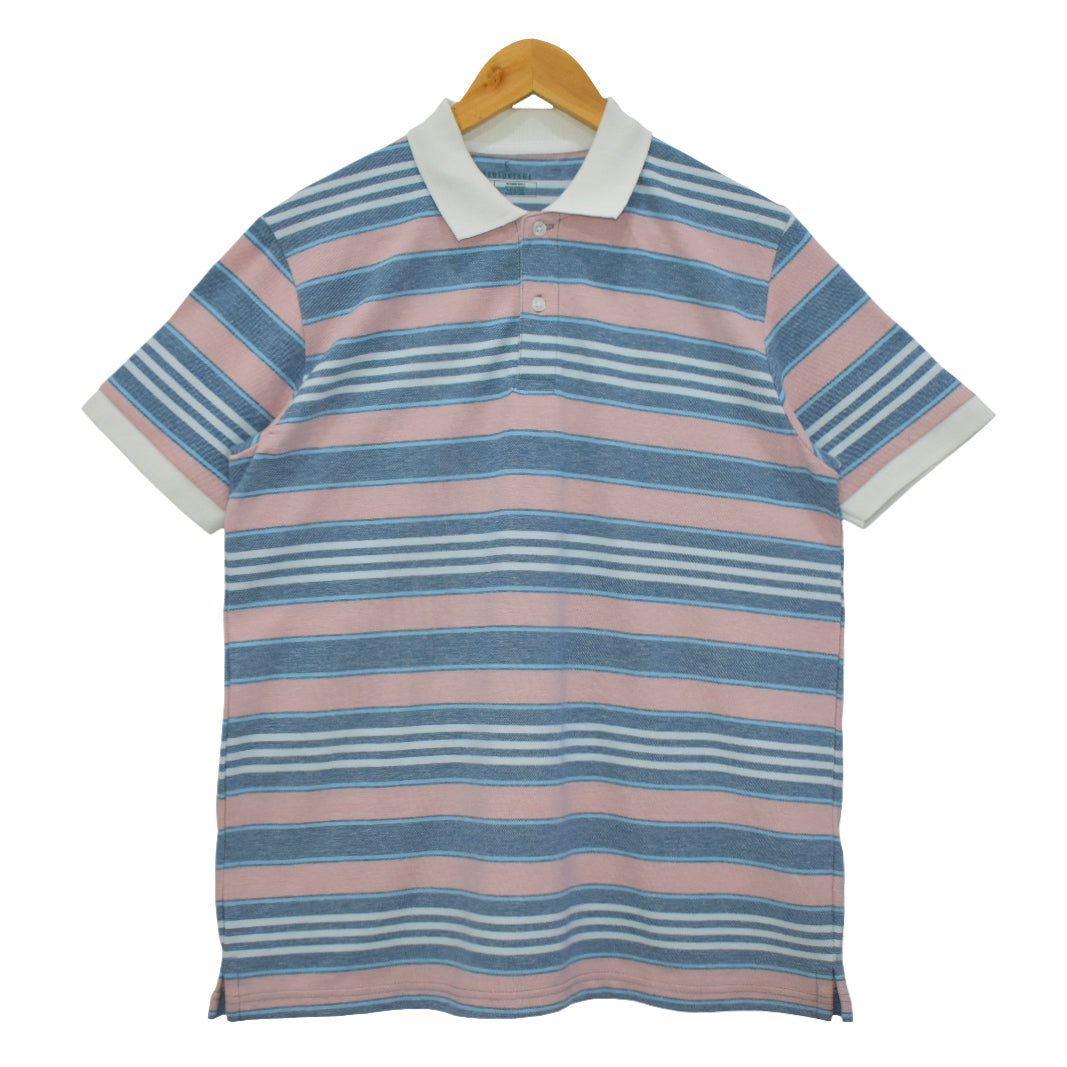 Yarn Dyed Stripper Polo