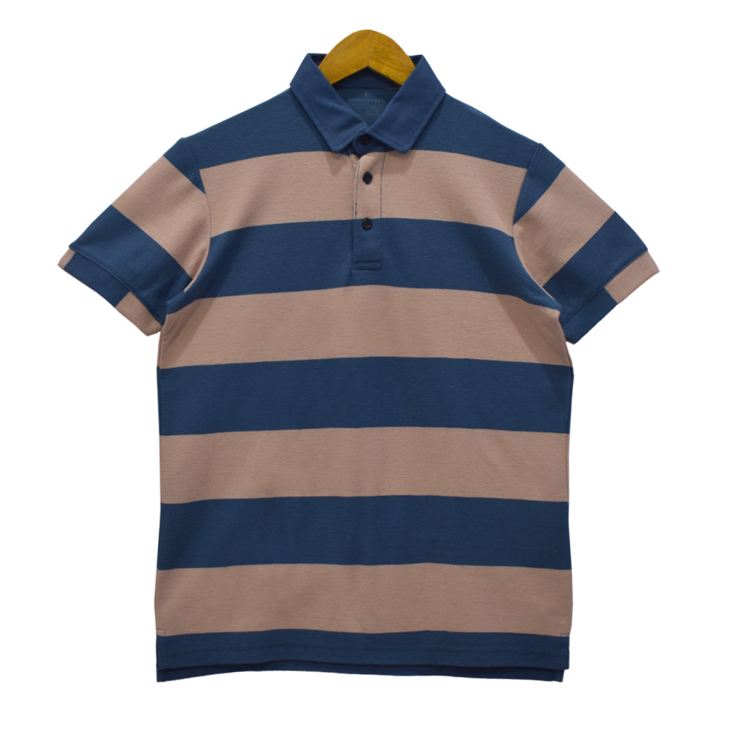 Yarn Dyed Stripper Polo