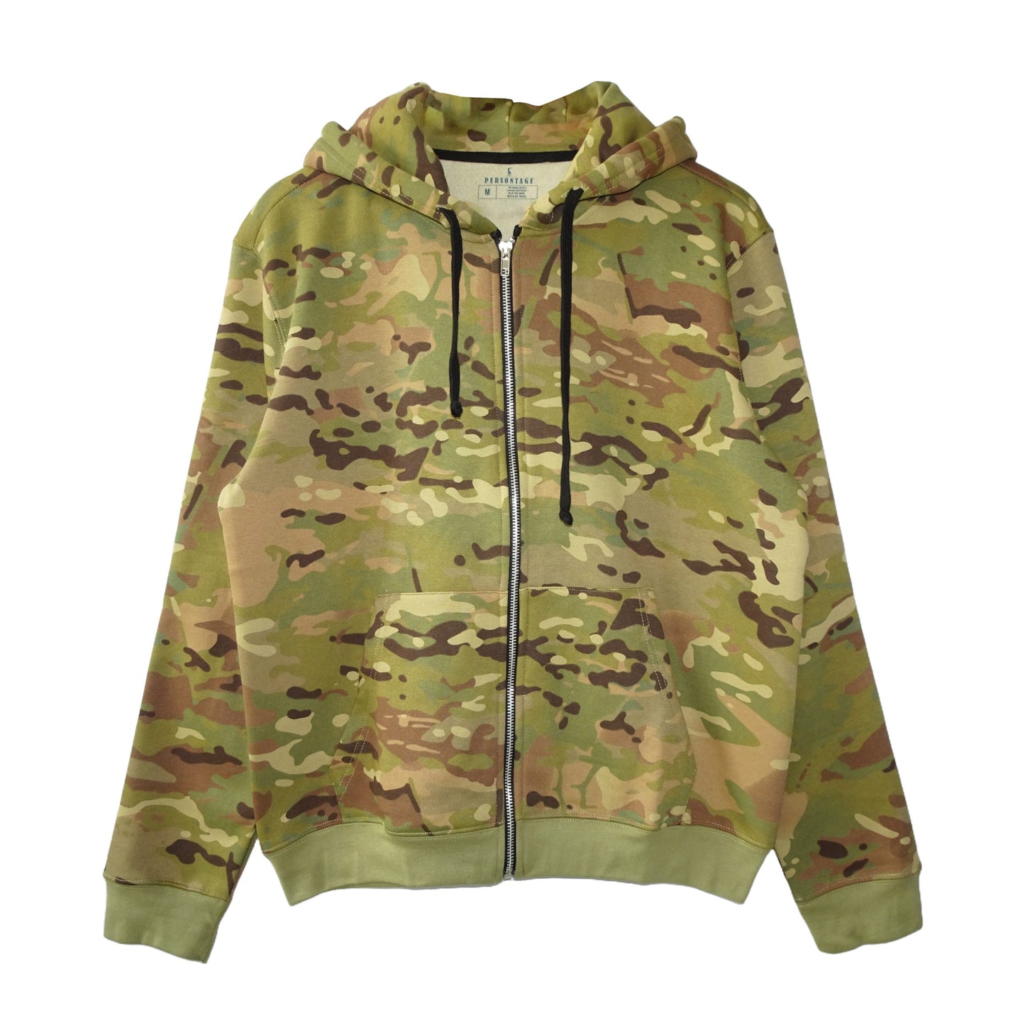 Camo Zip-up Hoodie