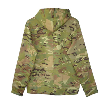 Camo Fleece Pullover Hoodie