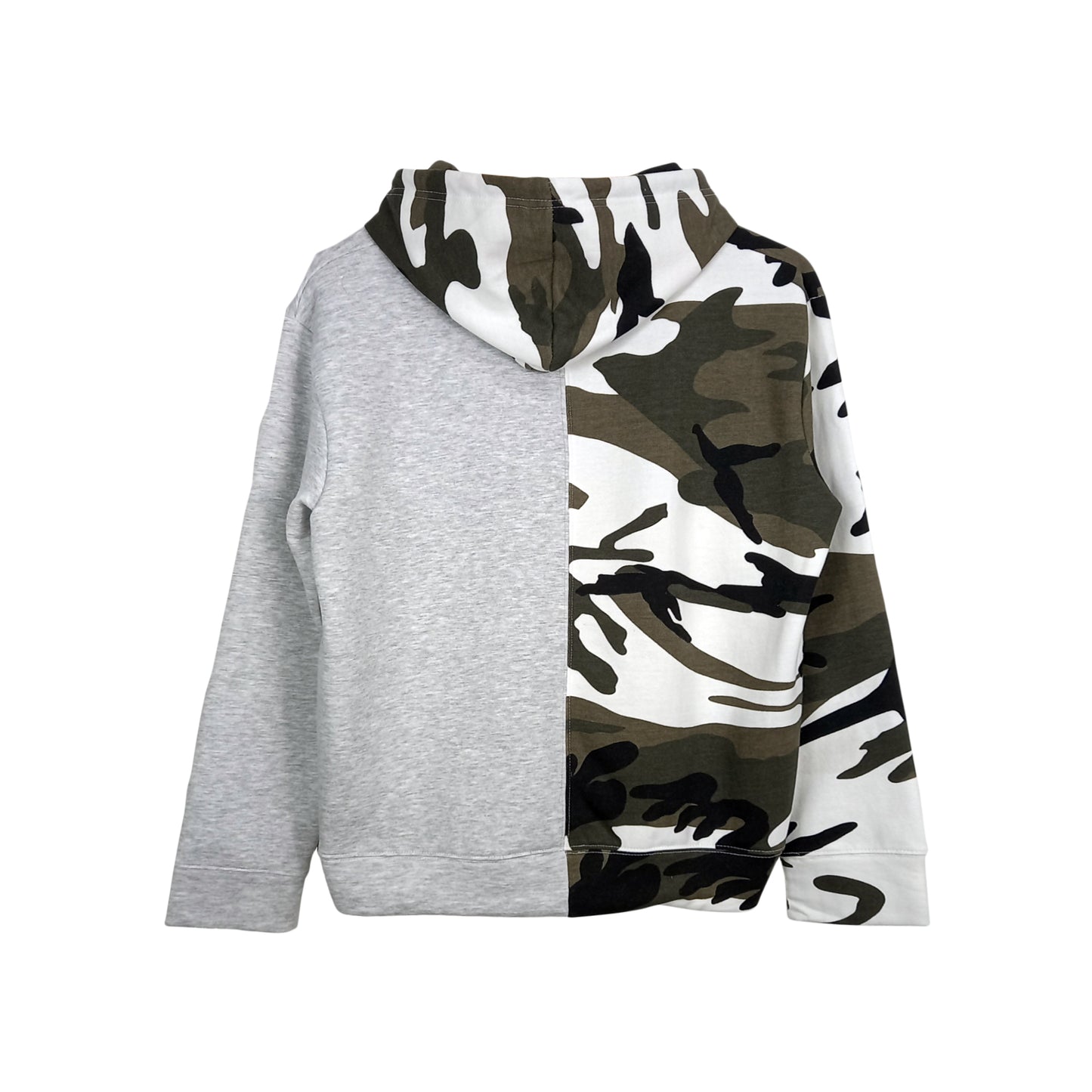 Snow Camo Grey Pullover Hoodie