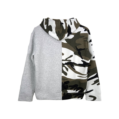 Snow Camo Grey Pullover Hoodie