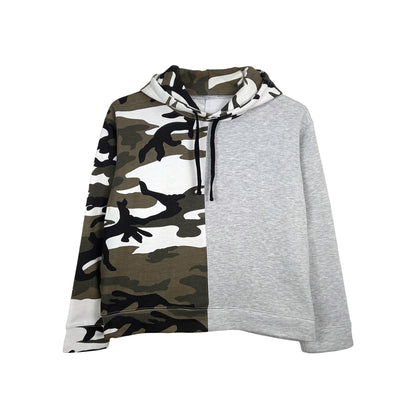 Snow Camo Grey Pullover Hoodie