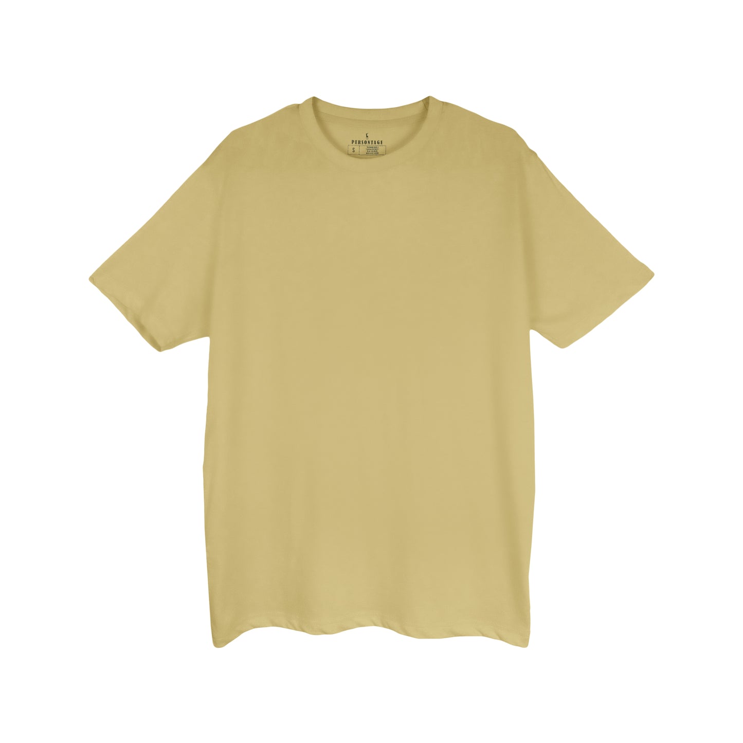 Basic Crew Neck Single Jersey Tee